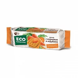 Крекер Eco Botanica с морковью и отрубями, 200 гр.
